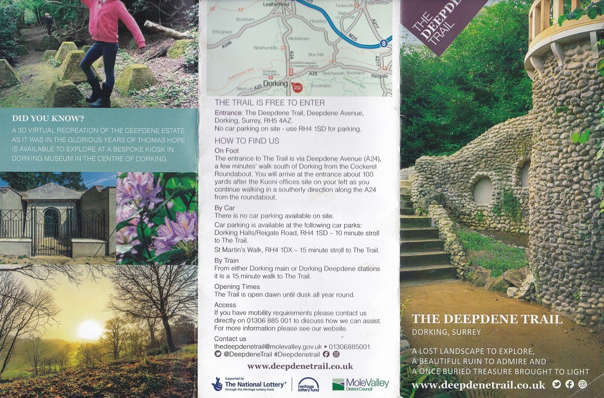 trail leaflet 1st edition, now replaced by 2nd edition